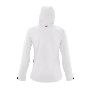 Chaqueta softshell mujer con capucha personalizada
